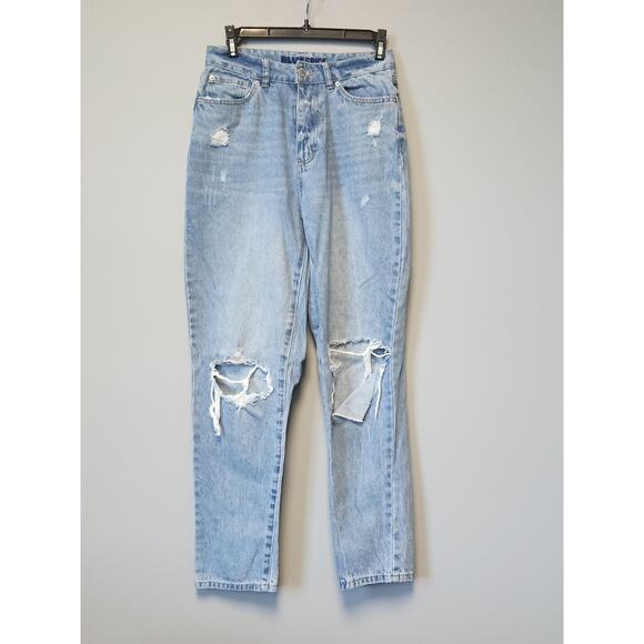 Blue Spice Blue Jeans Women's 3 Stretch Flex Waistband Mom Jean Ankle NWOT - Picture 1 of 6